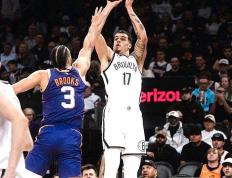 开云体育-太阳对阵篮网，戈贝尔连续得分拉开差距